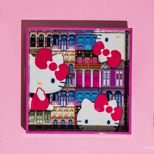Load image into Gallery viewer, Hello Kitty x Photo Phactory Rowhouse Square Tray - Pink
