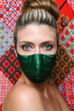 Load image into Gallery viewer, Satin Mask - Basil (Twin Set)
