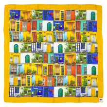 Load image into Gallery viewer, Back Doors of Singapore Print Scarf
