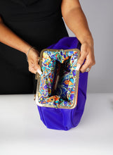 Load image into Gallery viewer, Barcelona Solid Blue Clutch Bag
