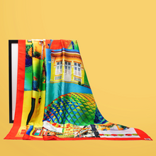 Load image into Gallery viewer, Singapore Pop Art Print Scarf
