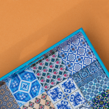Load image into Gallery viewer, Peranakan Tiles Tray - Sapphire
